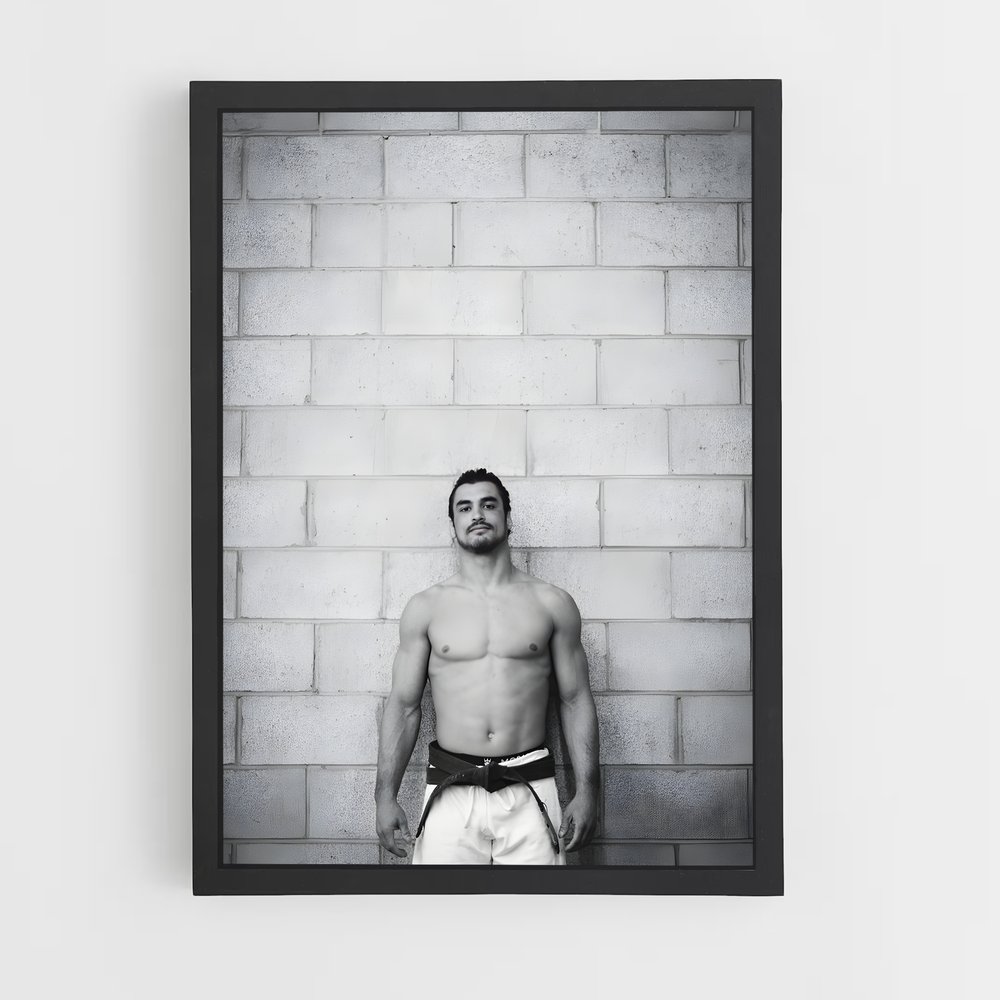 Poster Rickson de gracie – affiche Jiu-jitsu brésilien (vue 2)